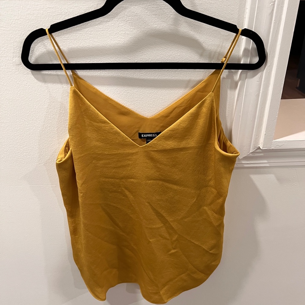 Yellow Cami Tank from Express